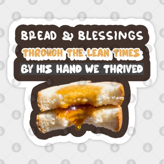 Bread & Blessings Sticker by Lamar 's Store